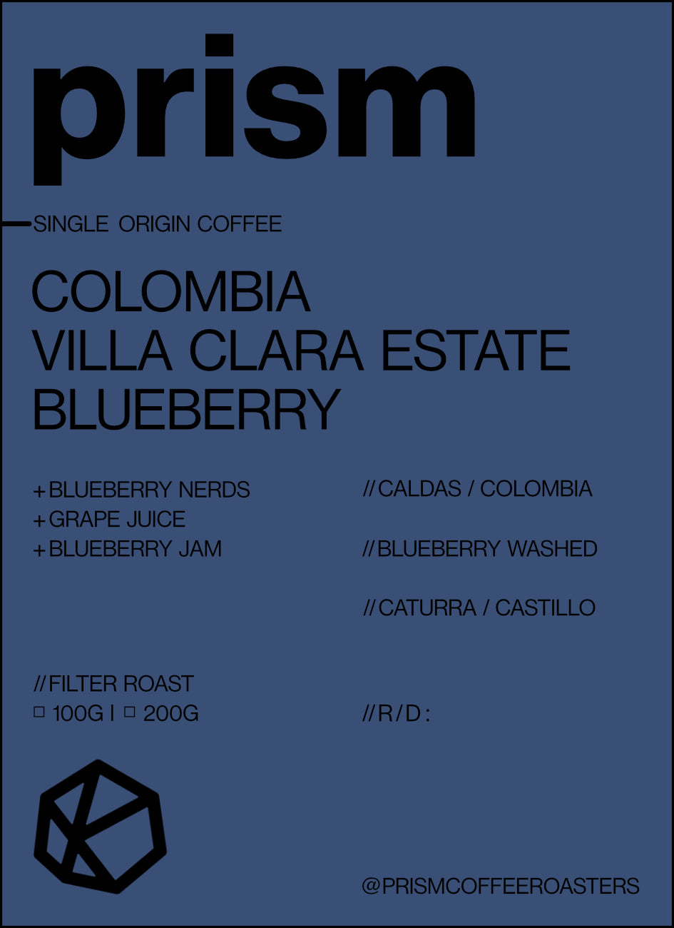 Colombia Villa Clara Estate Blueberry Honey