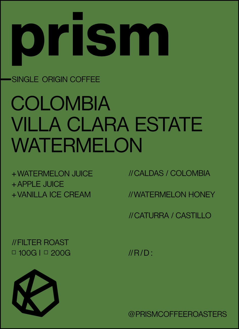 Colombia Villa Clara Estate Watermelon Honey