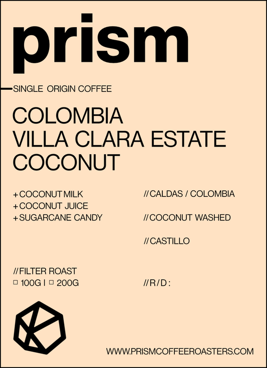 Colombia Villa Clara Estate Coconut Washed