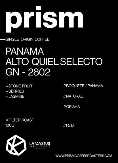 Panama Alto Quiel Selecto GN - 2802
