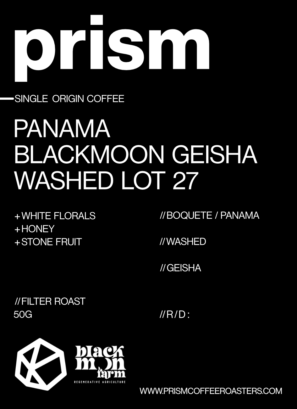 Panama Blackmoon Geisha Washed Lot 27