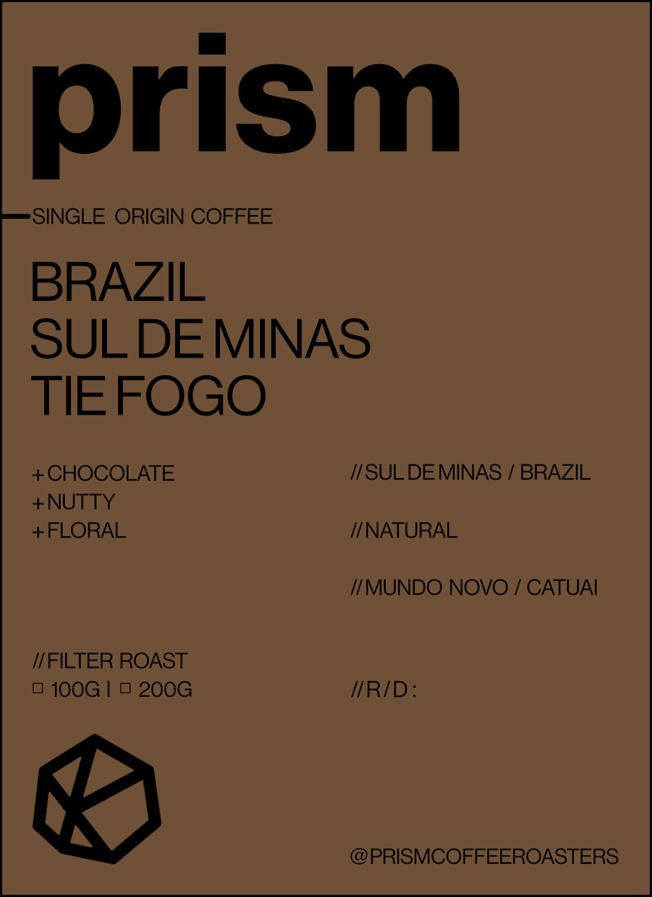 Brazil Sul De Minas Tie Fogo Natural