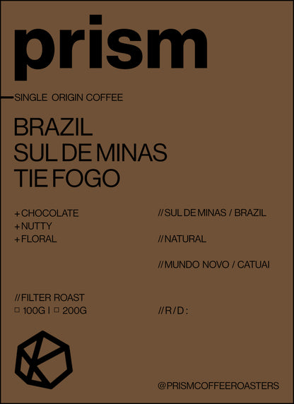 Brazil Sul De Minas Tie Fogo Natural