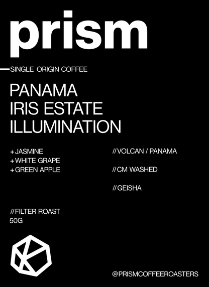 Panama Iris Estate Illumination Geisha CM Washed