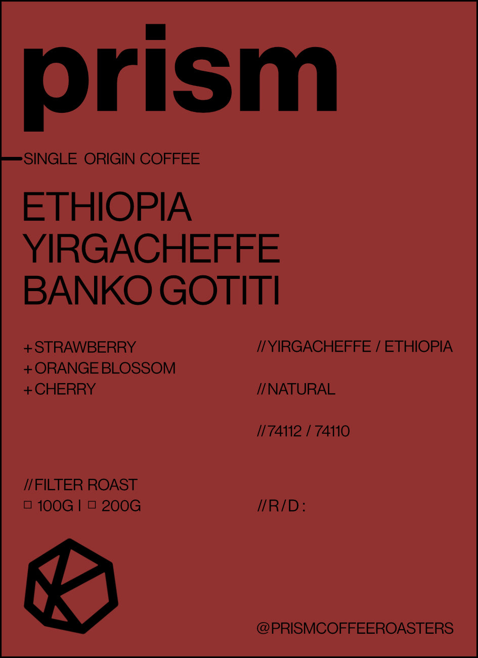 Ethiopia Yirgacheffe Banko Gotiti Natural